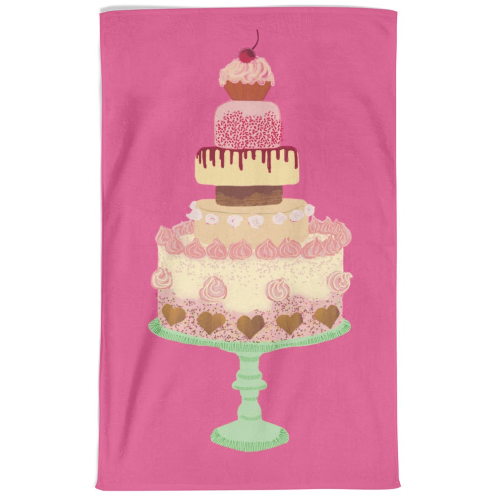Cute Cake Tea Towel